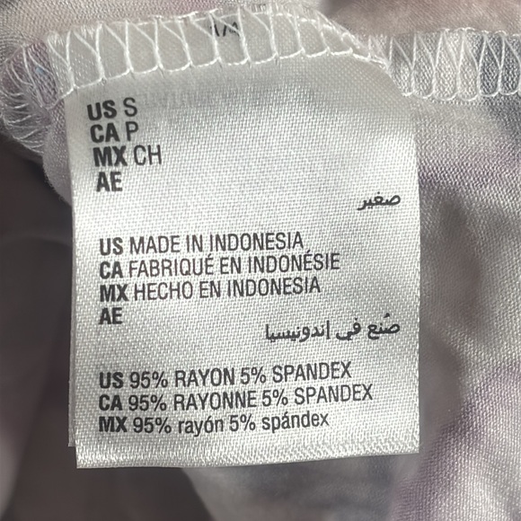 NWT JM Collection Womens White Purple Floral 3/4 Sleeve Pullover Blouse S SMALL - Picture 13 of 14